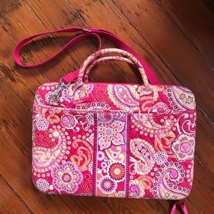Vera Bradley “Raspberry Fizz” Travel Laptop Case